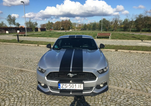 Ford Mustang cena 129000 przebieg: 41633, rok produkcji 2015 z Szczecin małe 67